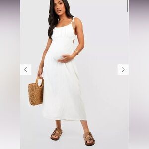 Boohoo maternity dress